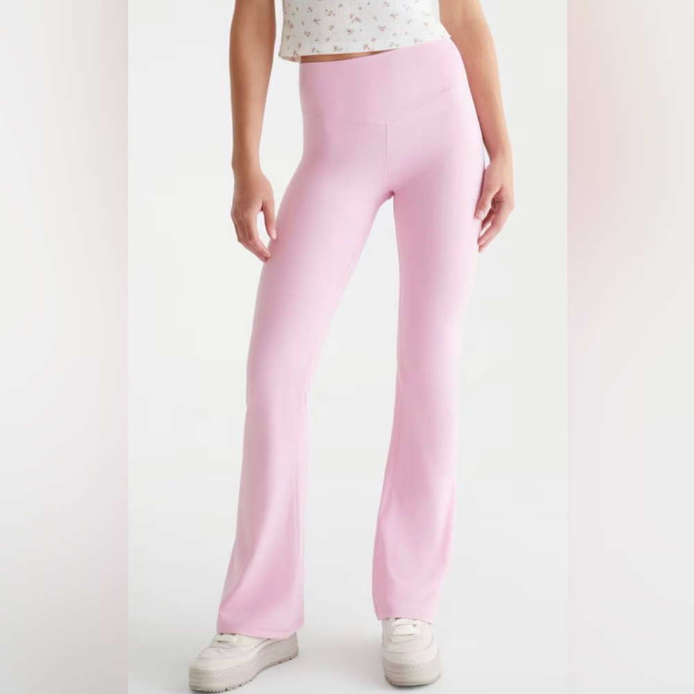 Aeropostale High Rise Flare Leggings Buttery Soft Juniors/Women’s Sz XS NWT - Picture 2 of 14